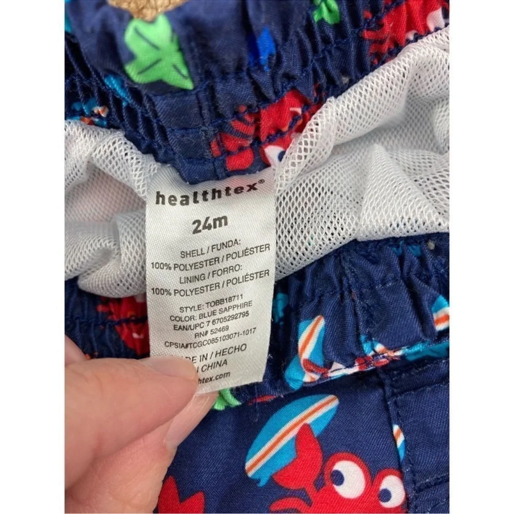 Boys 24 months swim trunks, summer shirt and nike shorts